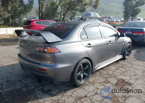2010 Mitsubishi Lancer Evolution Se from USA, damaged, VIN JA32W6FV8AU034161